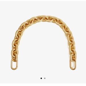 Clare V Shortie Strap in Vintage Gold